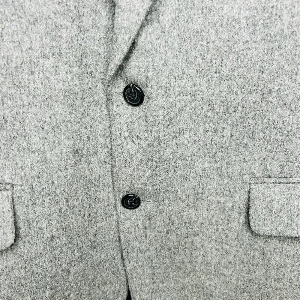 W.H. Belk Blazer Jacket 100% Camel Hair Gray Sports Coat Men's 42R
